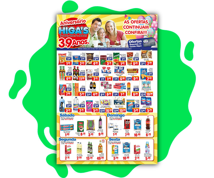Ofertas válidas para os dias 16 até 29/11/2019. Ou enquanto durarem os estoques. Ofertas válidas para os dias 16 até 29/11/2019. Ou enquanto durarem os estoques.