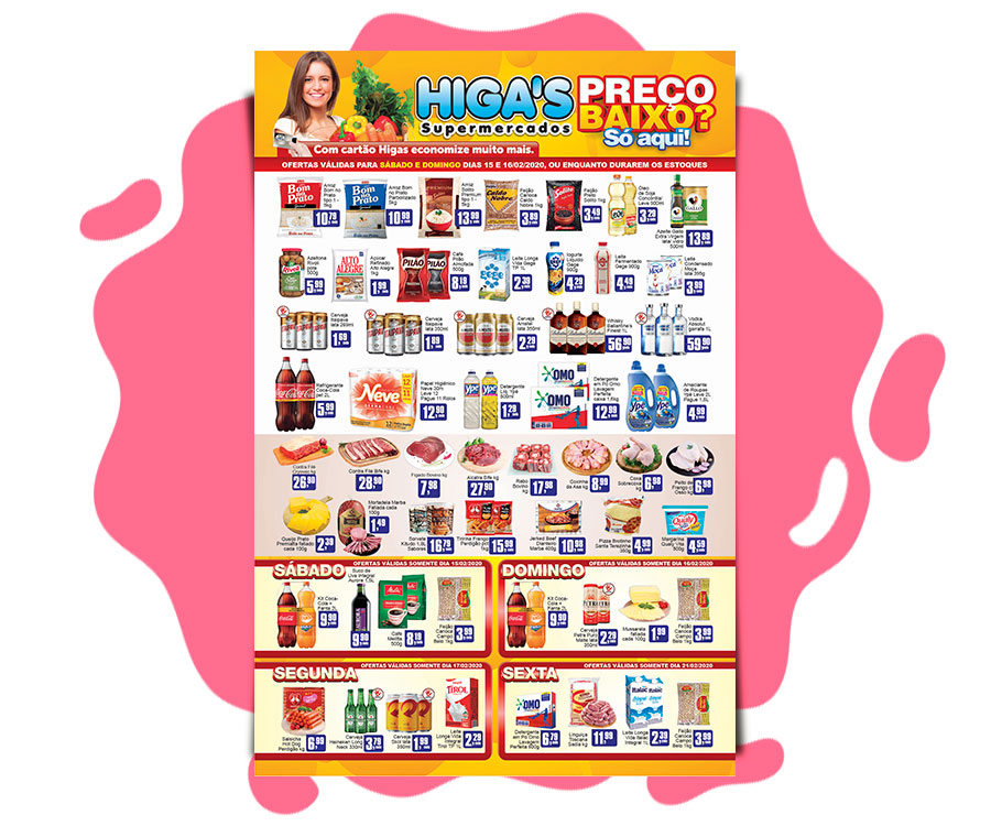 Ofertas válidas de 15/02 até 21/02/2020 ou enquanto durarem os estoques. Ofertas válidas de 15/02 até 21/02/2020 ou enquanto durarem os estoques.