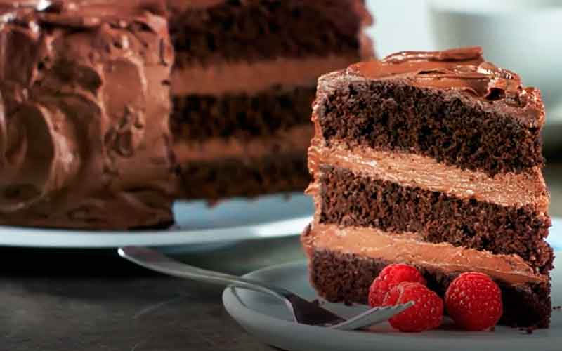 Bolo de Chocolate e Caf! 