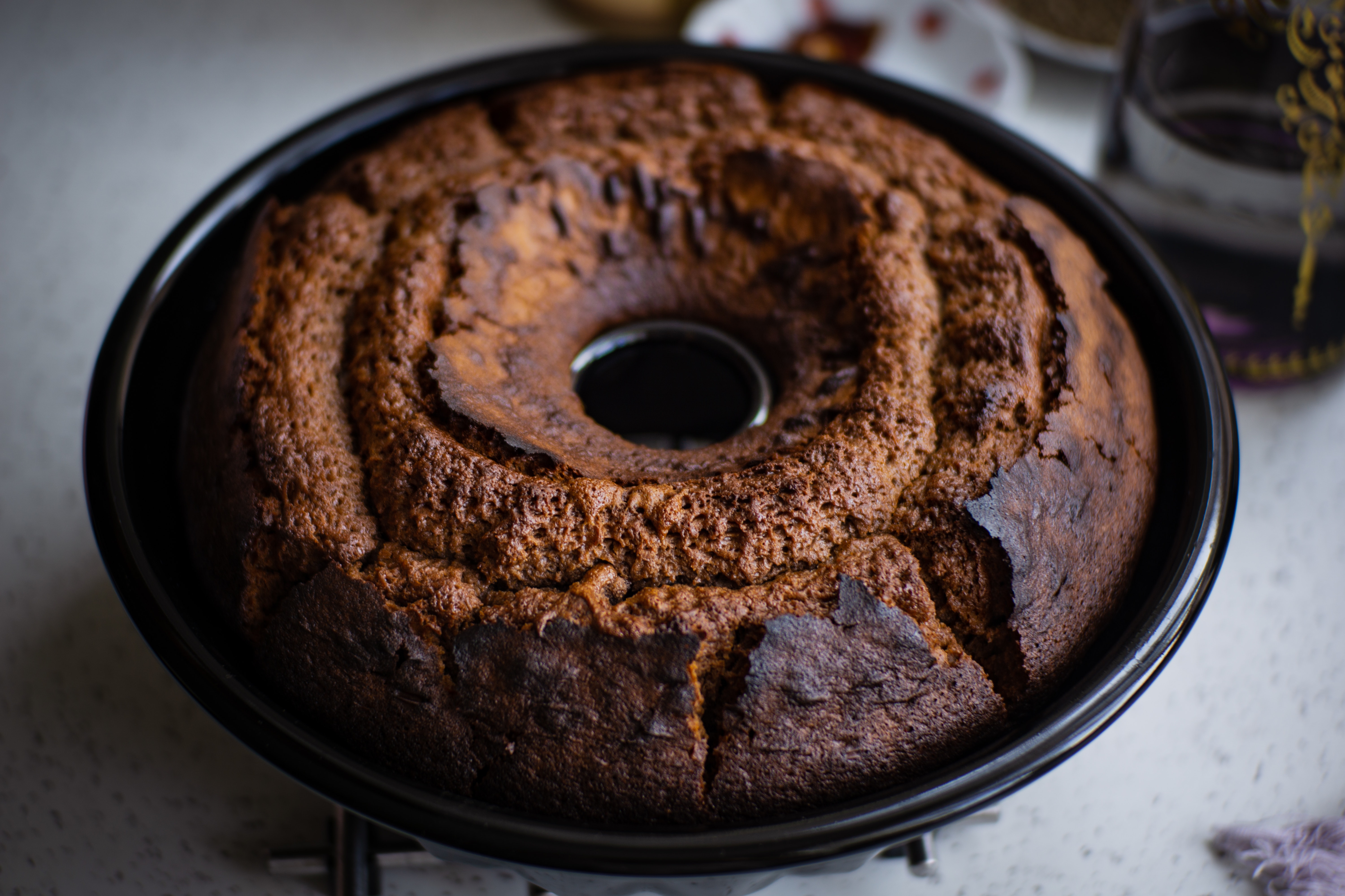 Bolo de chocolate de liquidificador