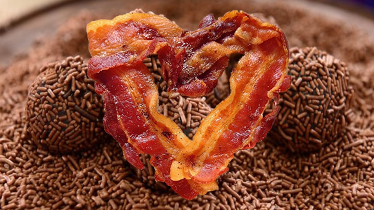 Brigadeiro com Bacon em Fatias Double Smoked Seara Gourmet