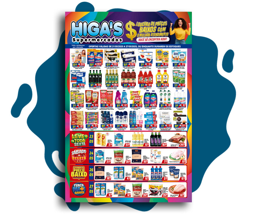 Ofertas válidas de 21/05/2025 a 27/05/2025. Ou enquanto durarem os estoques. Ofertas válidas de 21/05/2025 a 27/05/2025. Ou enquanto durarem os estoques.
