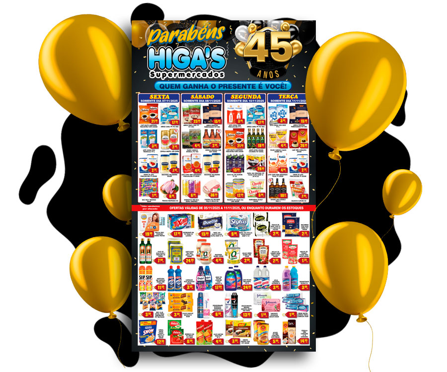 Ofertas válidas de 05/11/2025 a 11/11/2025. Ou enquanto durarem os estoques. Ofertas válidas de 05/11/2025 a 11/11/2025. Ou enquanto durarem os estoques.
